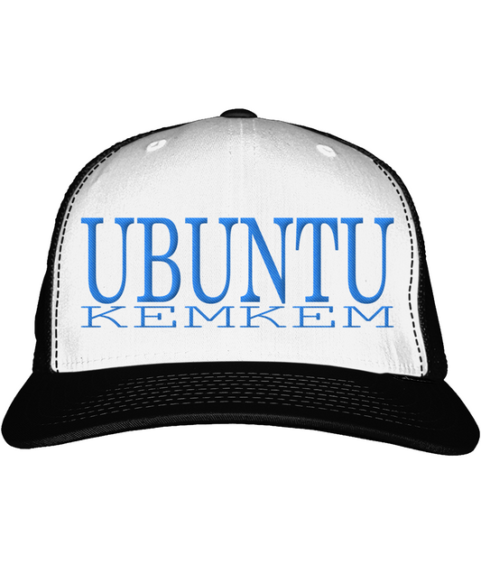 Vintage Snapback Trucker Cap Borduring UBUNTU SPIRIT