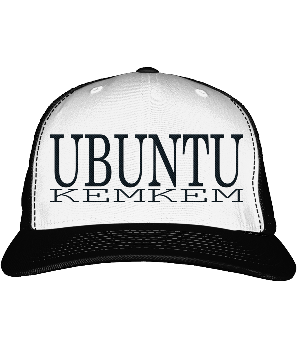 Vintage Snapback Trucker Cap Borduring UBUNTU SPIRIT