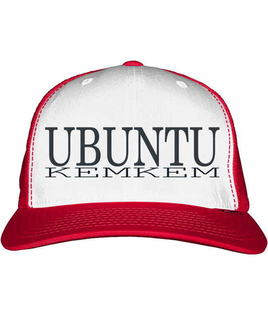 Vintage Snapback Trucker Cap Borduring UBUNTU SPIRIT